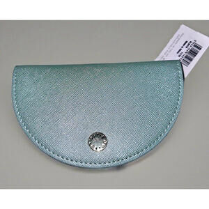 Katie Loxton Gray Card Holder Cash Pouch My Happy Place Gold Lettering NEW